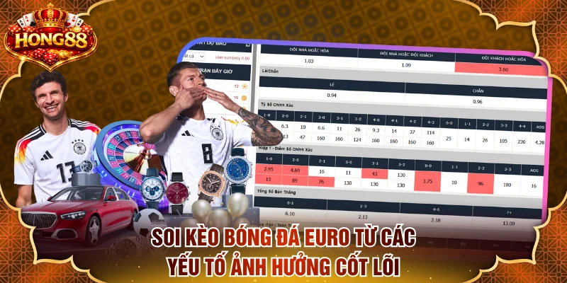 Soi kèo bóng đá Euro